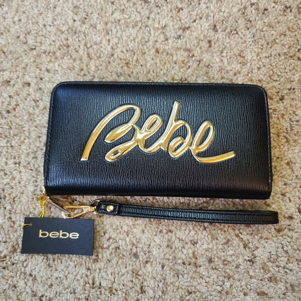 Bebe Black Wallet